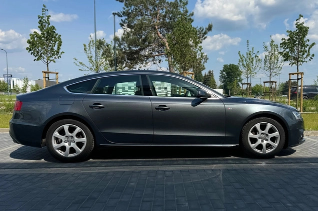 Audi A5 cena 81900 przebieg: 186000, rok produkcji 2015 z Warszawa małe 121